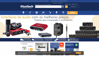 musitechinstrumentos.com.br snapshot