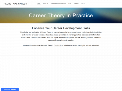 theoretical-career.weebly.com snapshot