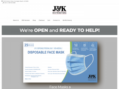 jkdistributors.com snapshot