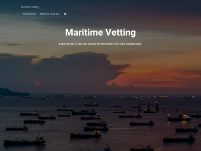 maritimevetting.com snapshot