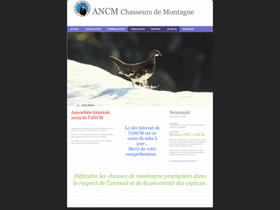 ancm-chasseursdemontagne.com snapshot