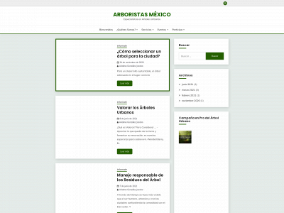 arboristasmexico.com snapshot