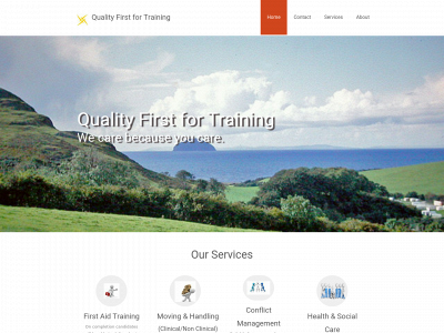 quality-first-for-training.co.uk snapshot