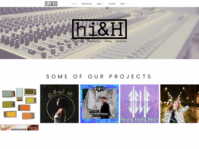 hiandhproduction.com snapshot