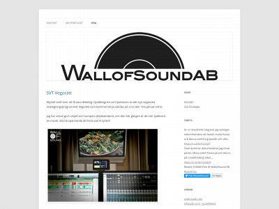 wallofsound.se snapshot
