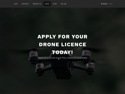 drone-licence.co.uk snapshot