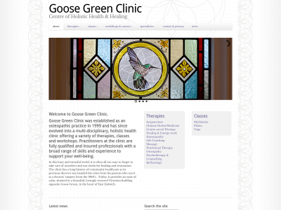 goosegreenclinic.net snapshot