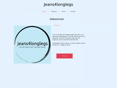 jeans4longlegs.com snapshot