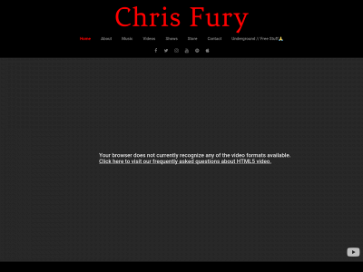 chrisfury.com snapshot