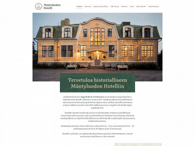 mantyluodonhotelli.fi snapshot