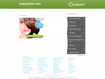 wakeshine.com snapshot