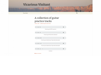 vicarious-visitant.com snapshot
