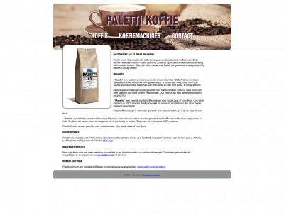 paletti-koffie.nl snapshot