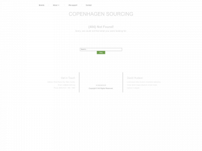 copenhagensourcing.com snapshot