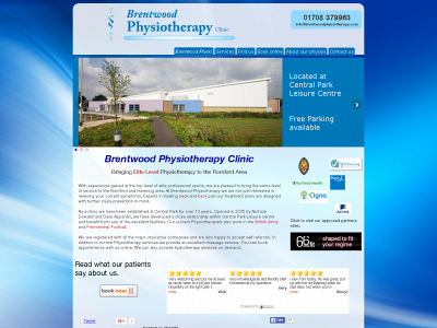 brentwoodphysiotherapy.com snapshot