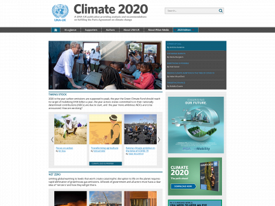 climate2020.org.uk snapshot