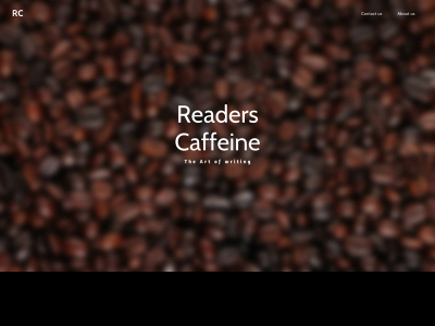 readerscaffeine.weebly.com snapshot