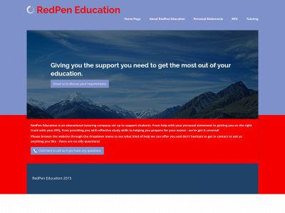 redpeneducation.co.uk snapshot