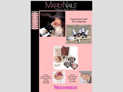 marilynails-webshop.be snapshot