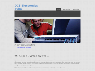 dcs-electronics.be snapshot