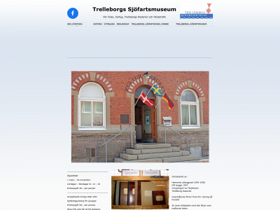 trelleborgssjofartsmuseum.se snapshot