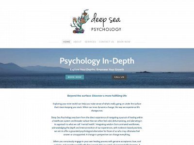 www.deepseapsychology.com snapshot