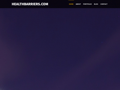 healthbarriers.com snapshot