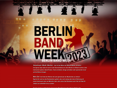 berlinbandweek.com snapshot