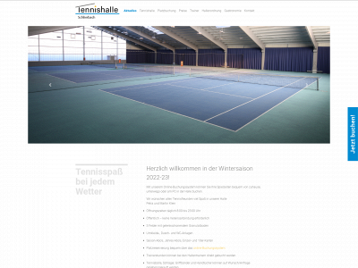 tennishalle-kirchheim.de snapshot