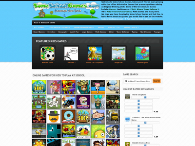 someschoolgames.com snapshot