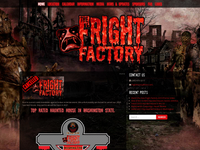frightfactory.net snapshot