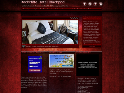 rockcliffehotel.co.uk snapshot