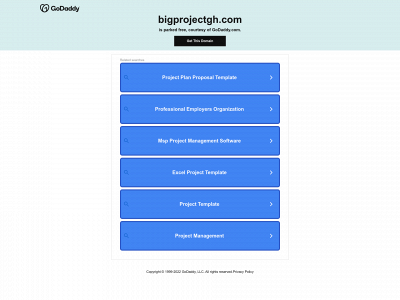 bigprojectgh.com snapshot