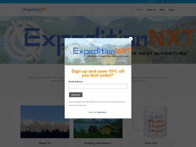 expeditionnxt.com snapshot