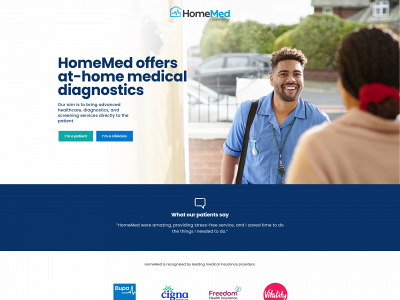 homemedhealthcare.co.uk snapshot