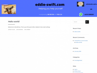 eddie-swift.com snapshot