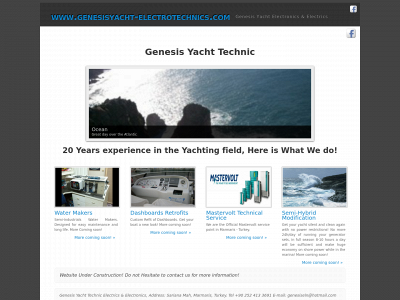 genesisyacht-electrotechnics.com snapshot