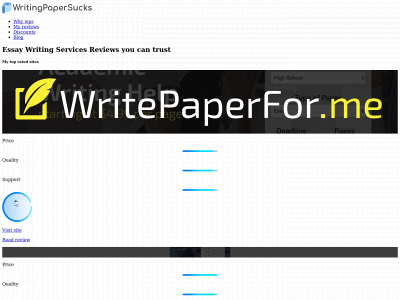 writingpapersucks.com snapshot