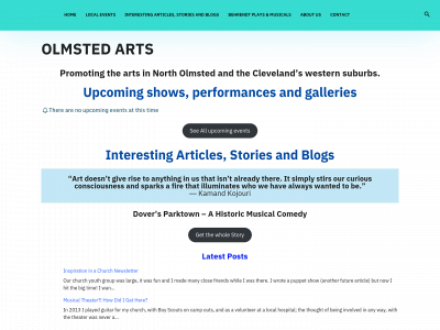 olmsted-arts.com snapshot