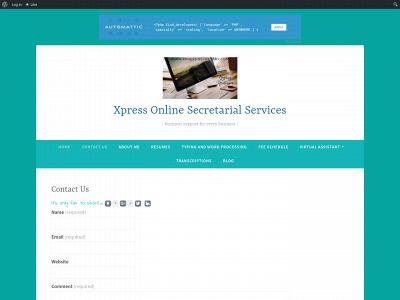 xpress-secretary.com snapshot