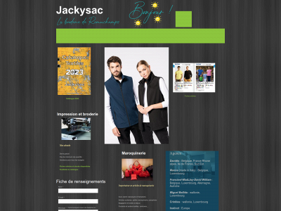 jackysac.be snapshot