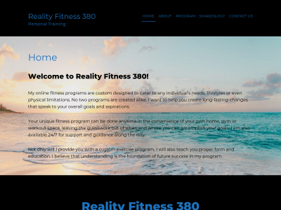 realityfitness380.com snapshot