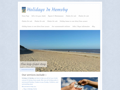 holidaysinhemsby.co.uk snapshot