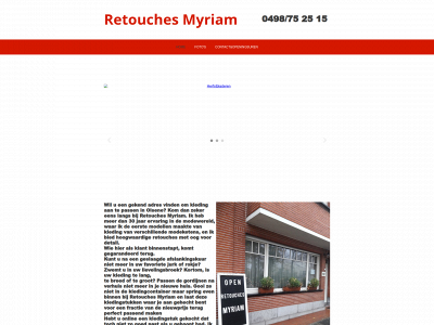 retouches-myriam.be snapshot