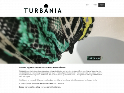 turbania.dk snapshot