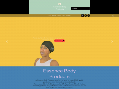 www.essencebodyproducts.com snapshot