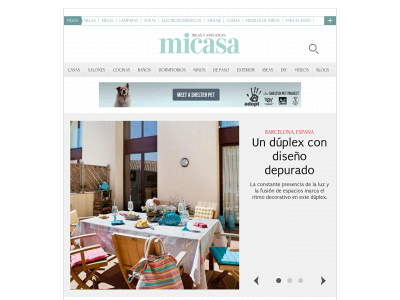 www.micasarevista.com snapshot