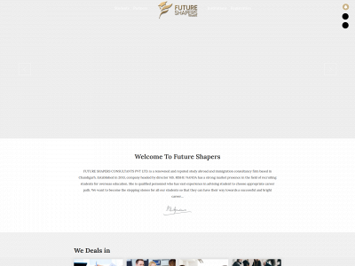 futureshapers.co.in snapshot