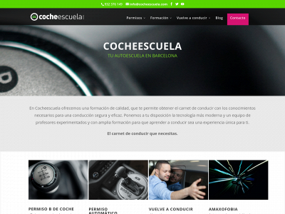 www.cocheescuela.com snapshot