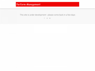perform-management.com snapshot
